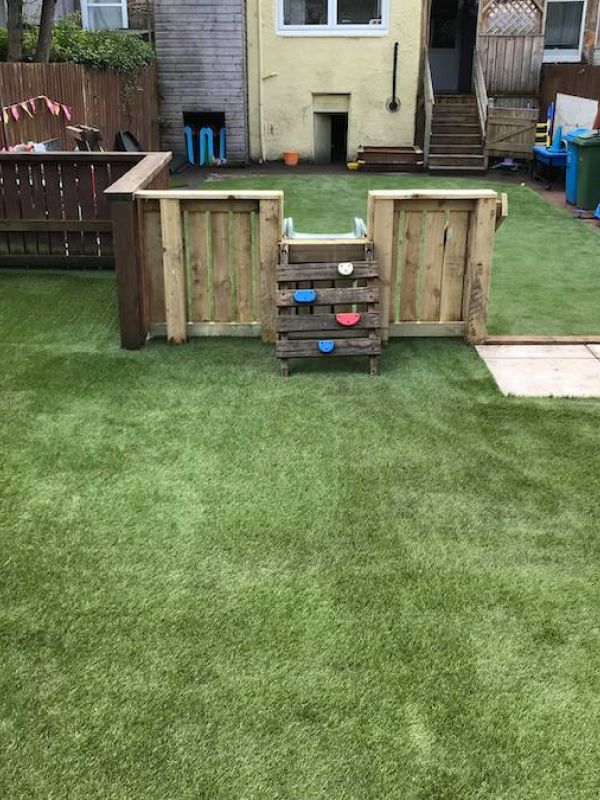 CY TURF GLASGOW - Cumbrae lawn installed in Govan