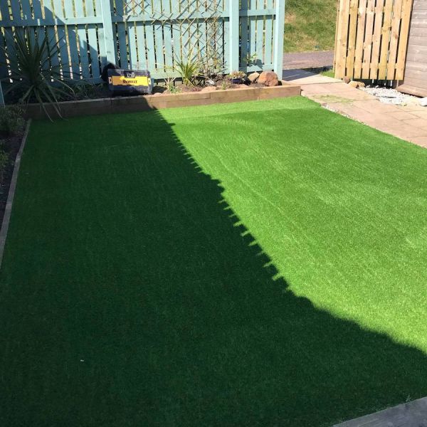 CY TURF GLASGOW - Arran lawn installed in Stewarton