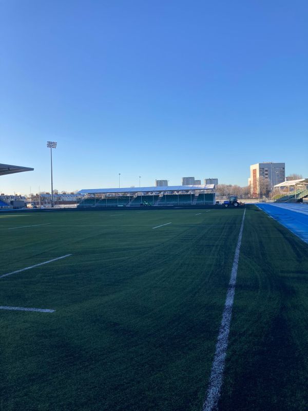 cy turf maintenance at glasgow warriors stadium