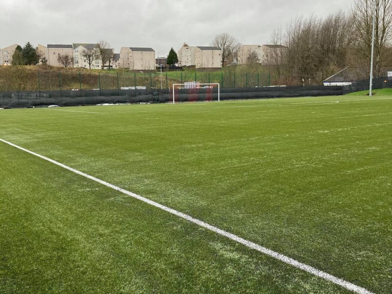 Rubber top up for Bonnyton Thistle, Kilmarnock