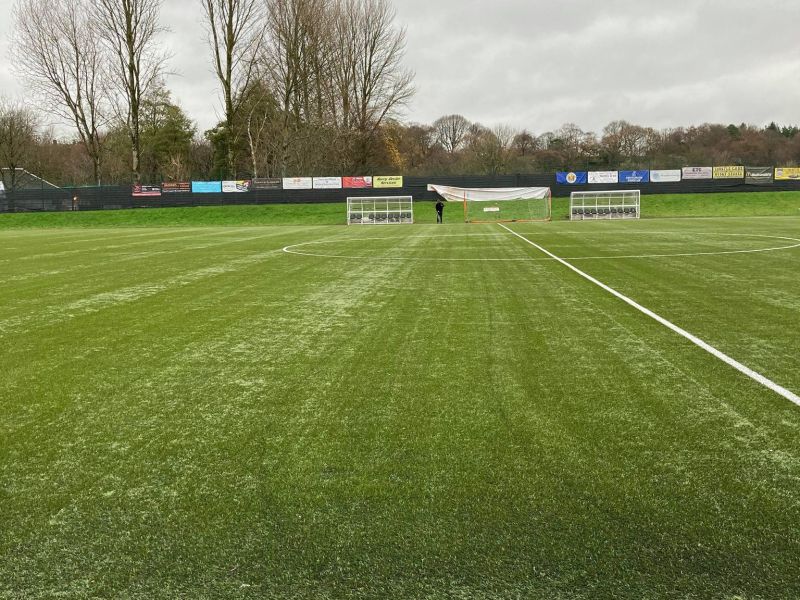Rubber top up for Bonnyton Thistle, Kilmarnock