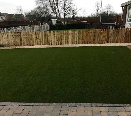 CY TURF GLASGOW - Bute lawn installed in Glasgow